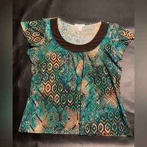 Dressbarn short sleeve blouse - Size M